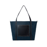 miles denim tote bag