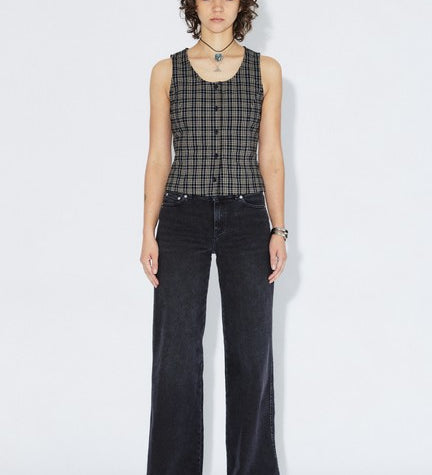 2611125BF8_DrDenim_SS26_ZolaTop_BlackSummerCheck_Main_W1_1.jpg