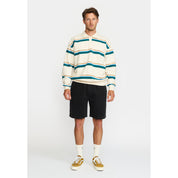 2804 loose polo sweatshirt