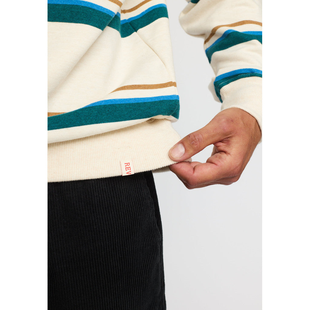 2804 loose polo sweatshirt