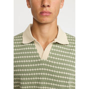 3230 Jacquard polo shirt