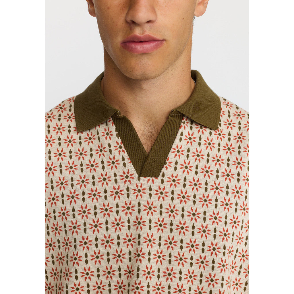 3231 jacquard polo shirt