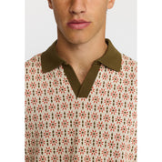 3231 jacquard polo shirt