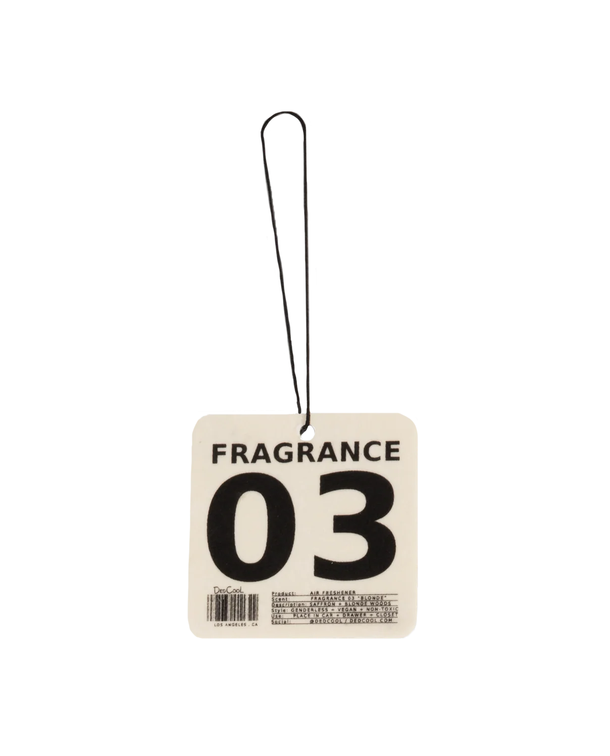 blonde air freshener