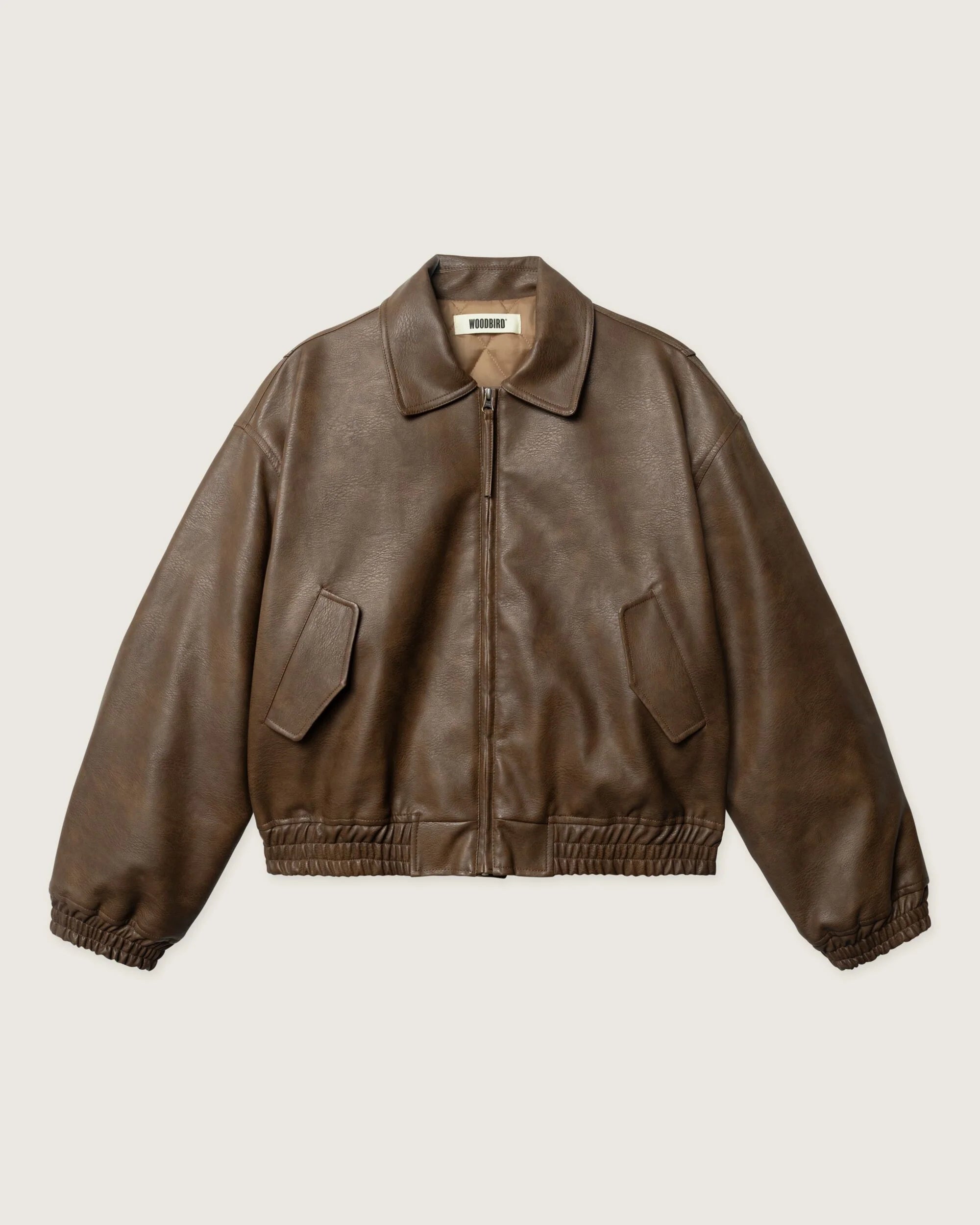 bue bomber jacket