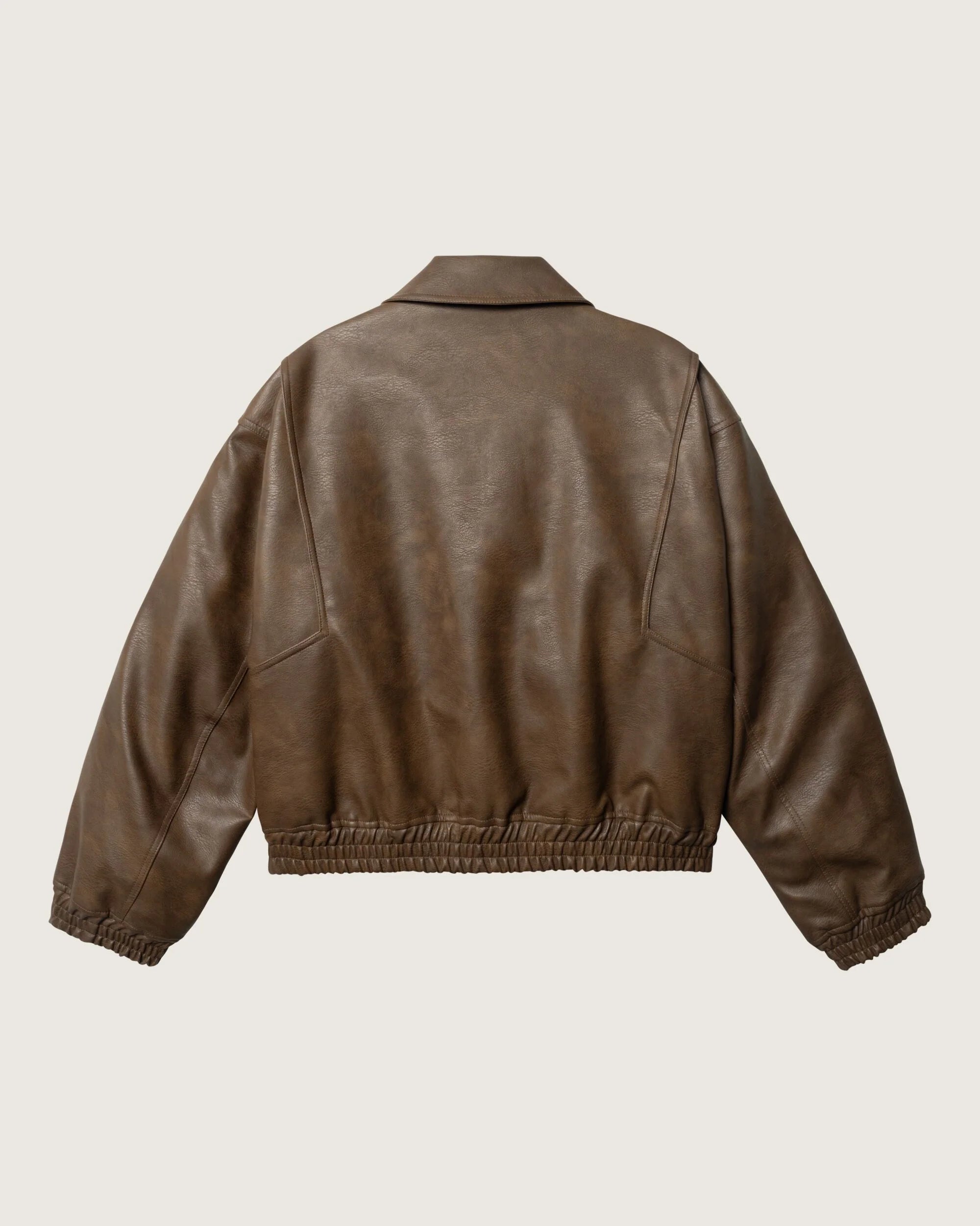 bue bomber jacket