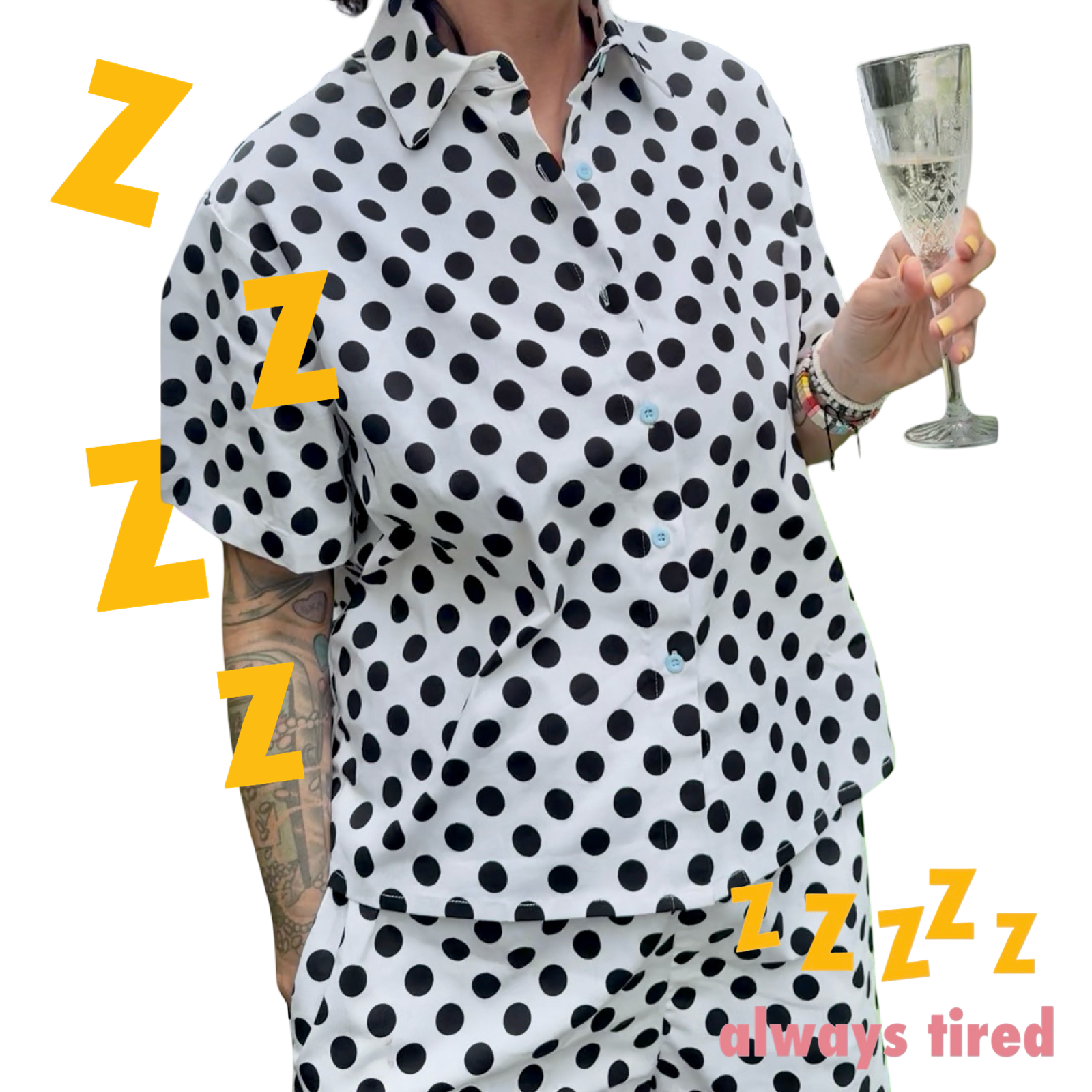 dot shirt