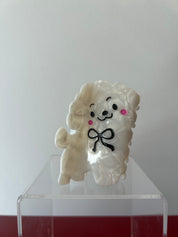 bichon dog clip