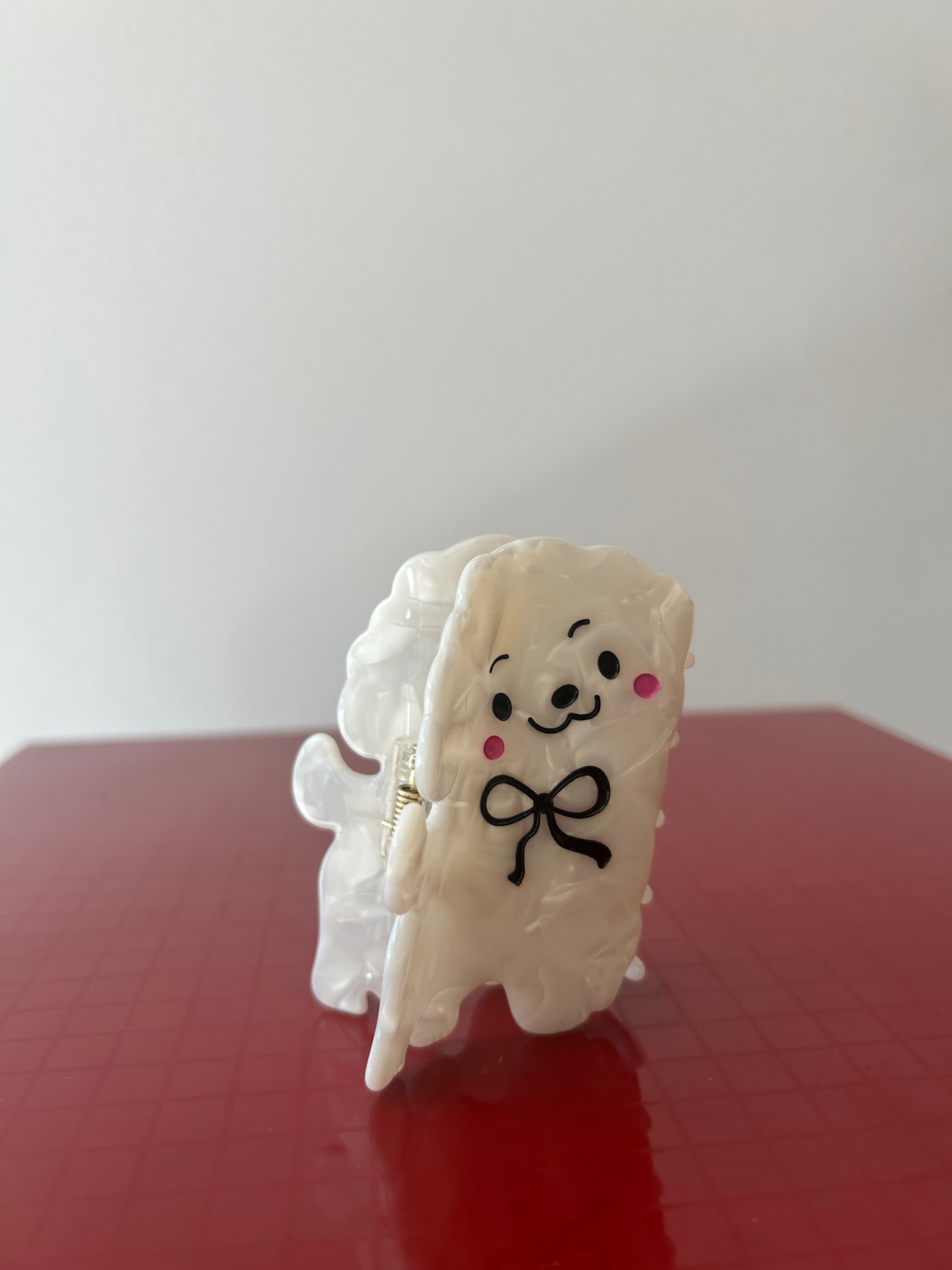 bichon dog clip