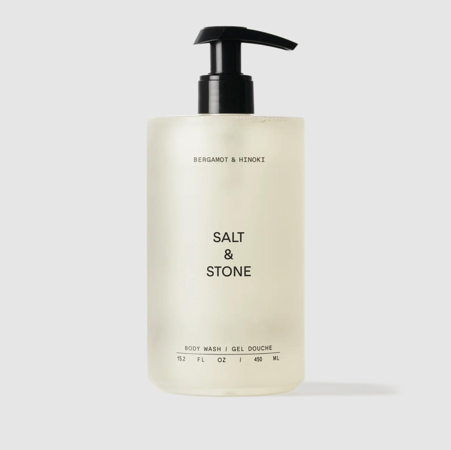 bergamot + hinoki body wash