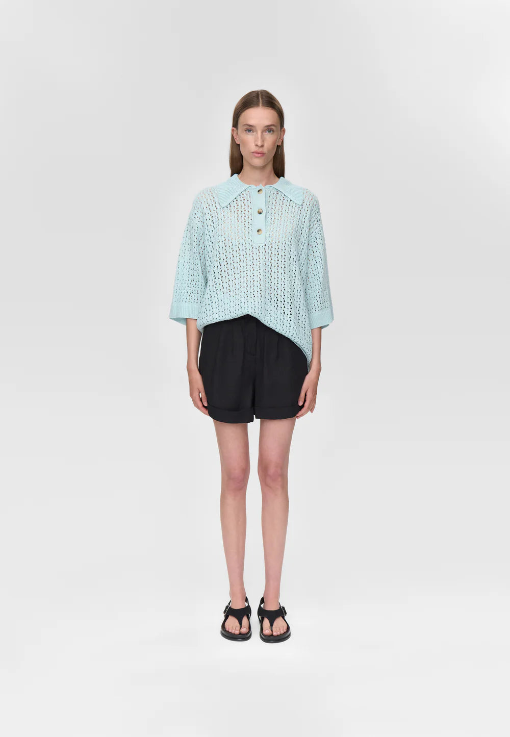 anabelle knit polo
