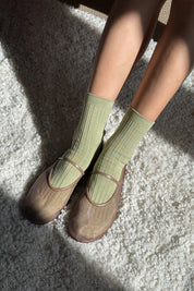 her socks