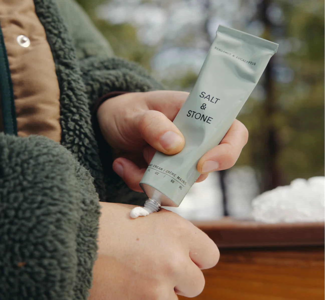 bergamot + hinoki hand cream