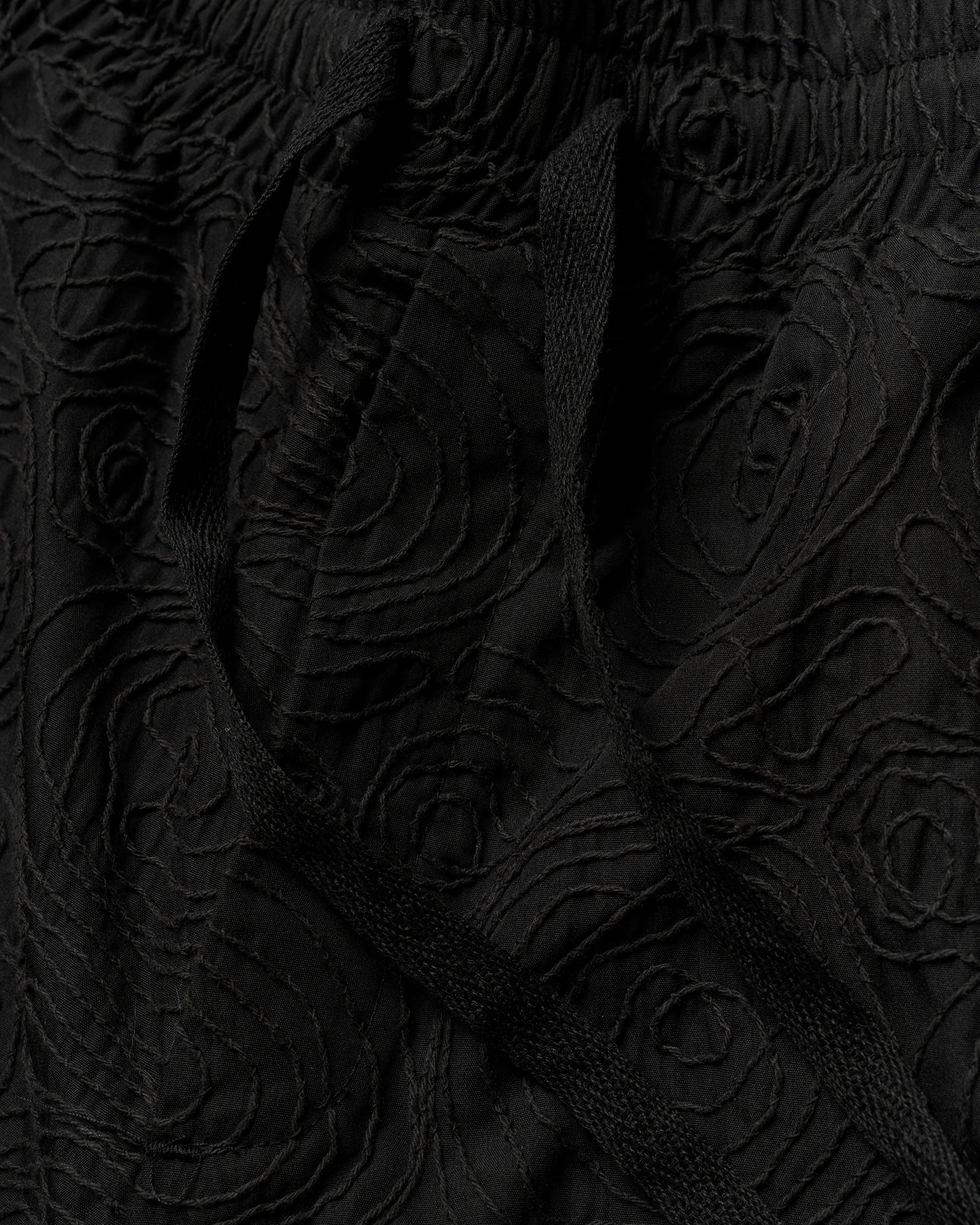 bommy embroidery shorts