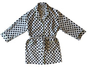 dot robe dress