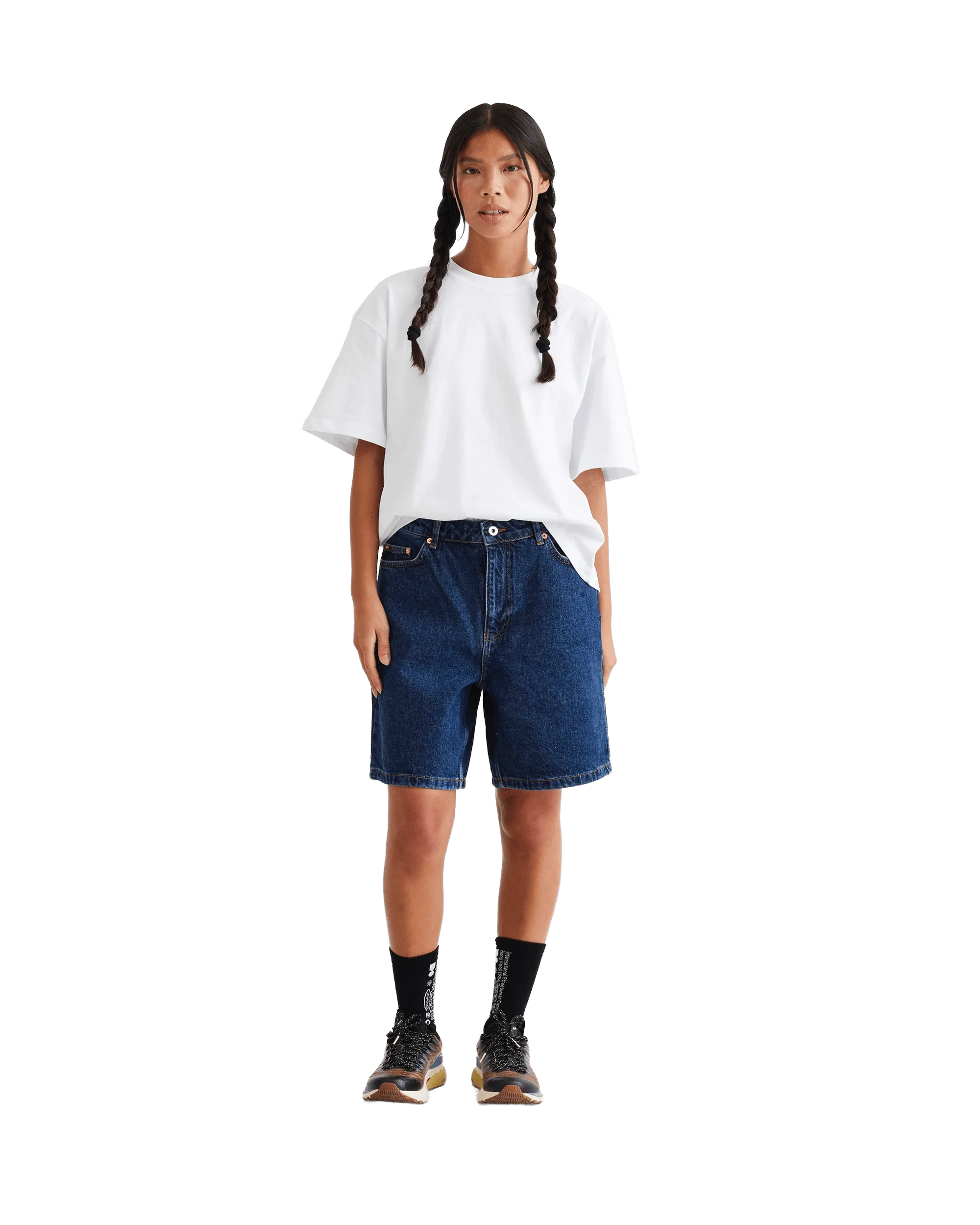 maggie denim shorts