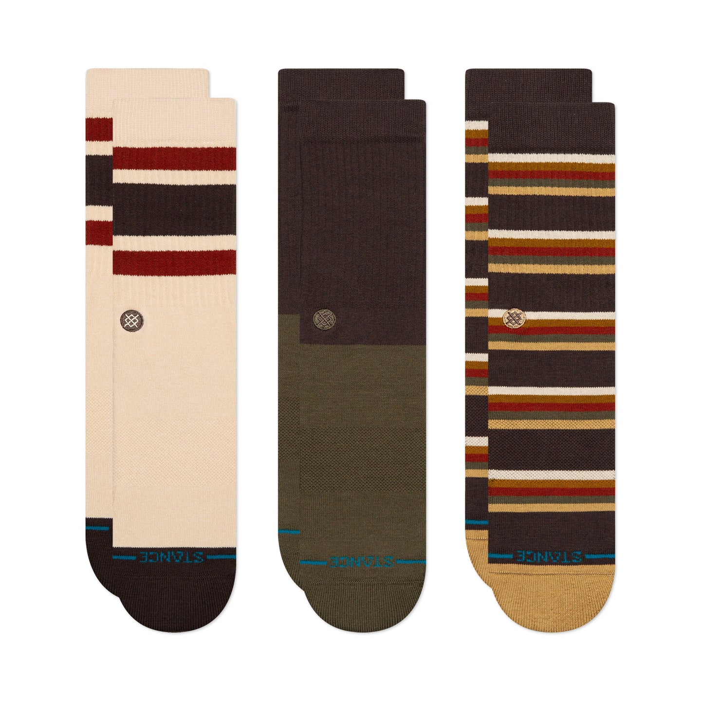 mill house 3pk socks