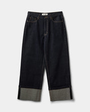 misha raw denim jeans