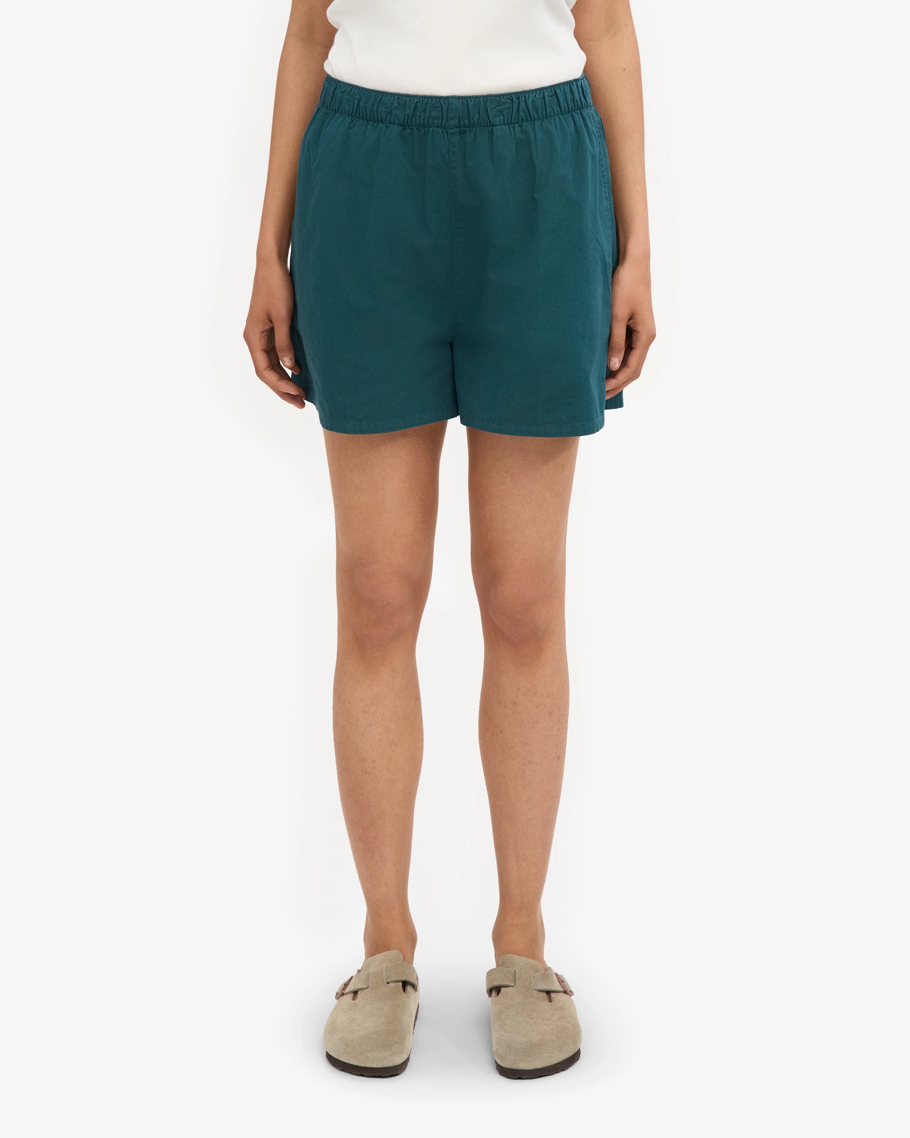 organic twill shorts