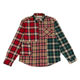 patchwork ls shirt