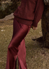 maxi slip skirt