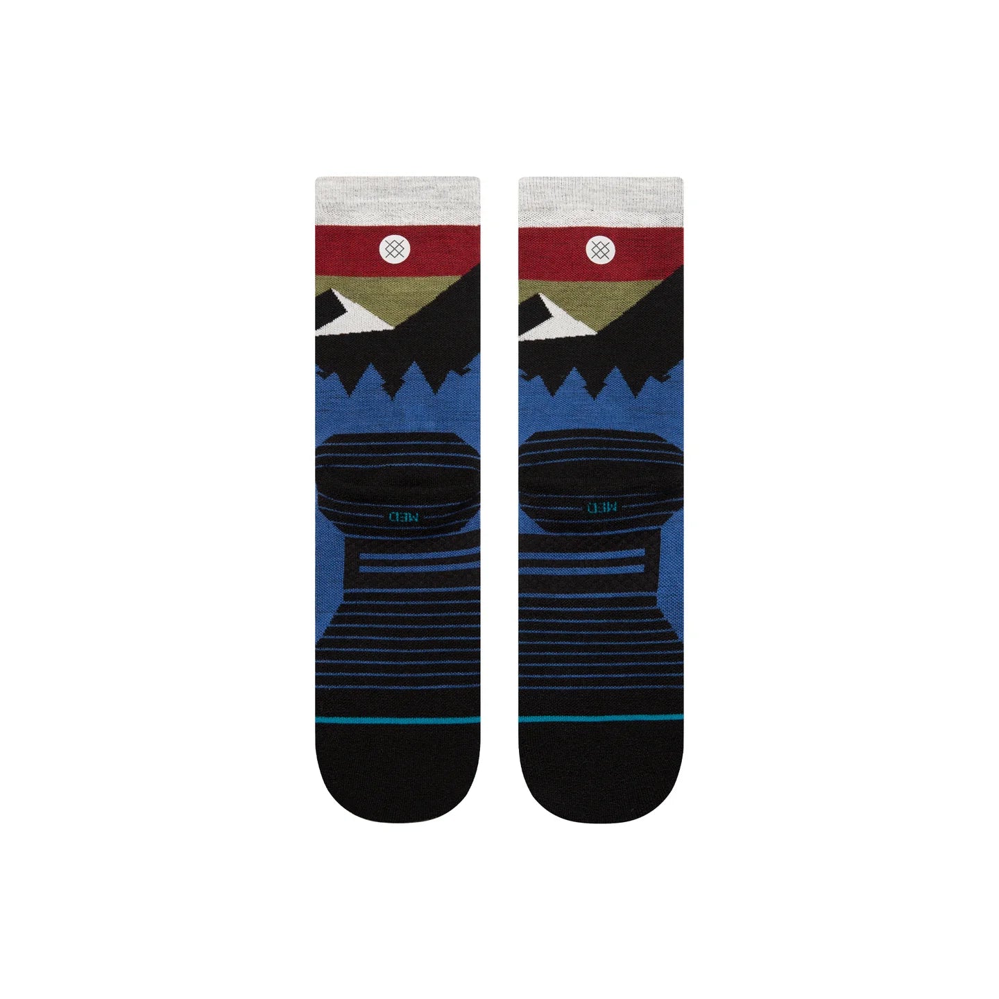light wool crew sock