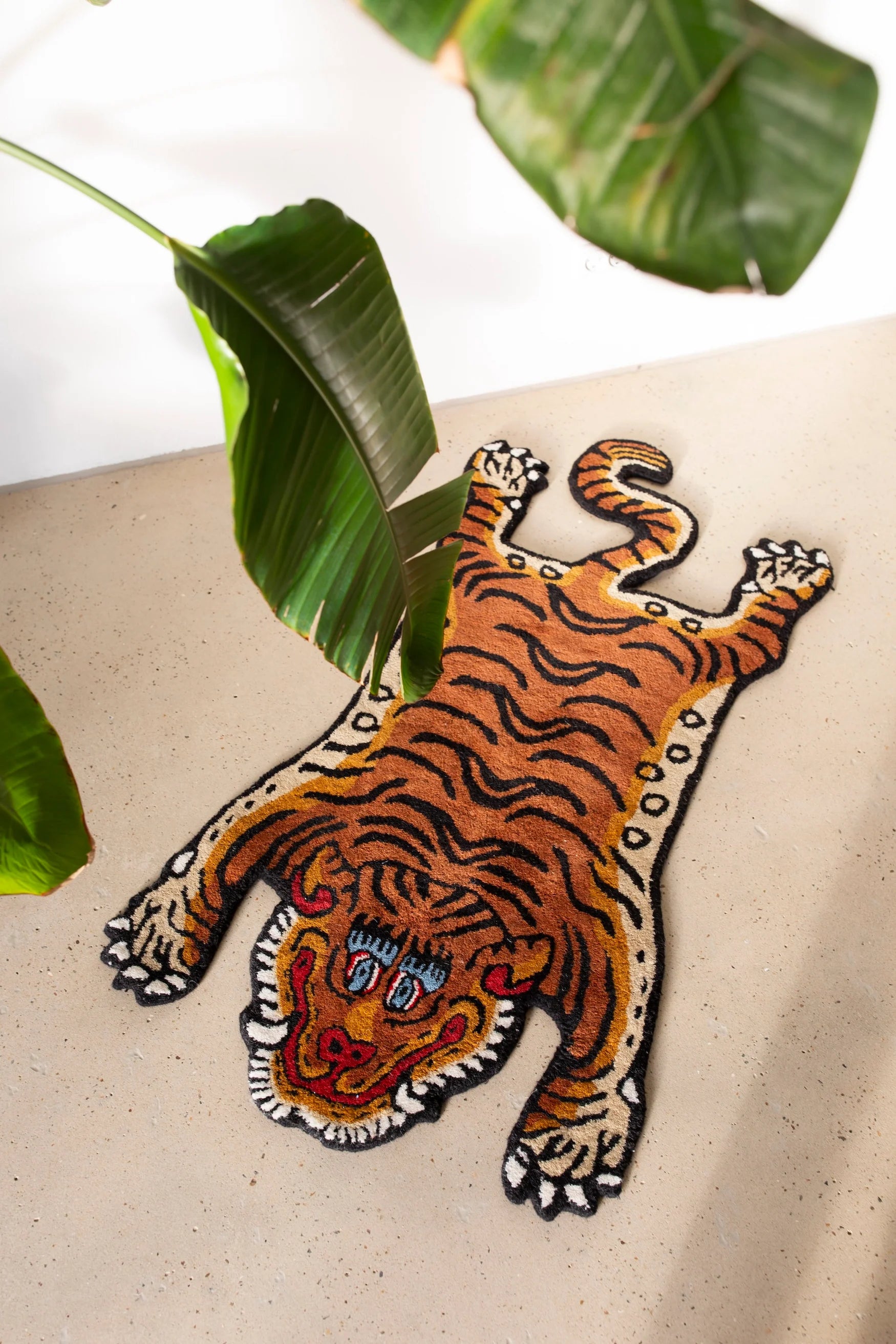tiger rug baby