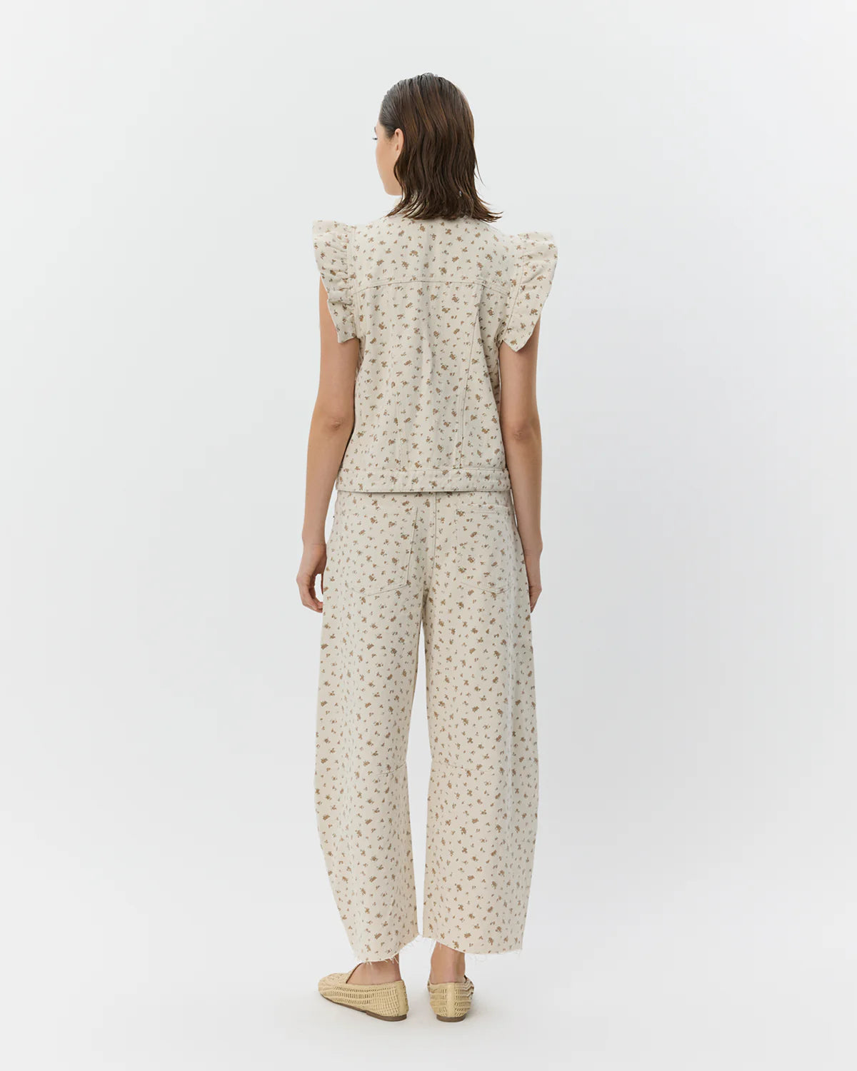 tomar cropped barrel jean