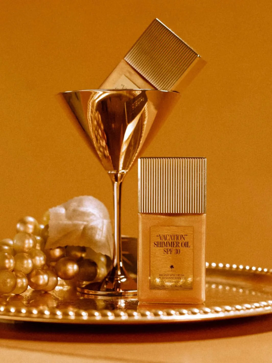 shimmer body oil spf 30