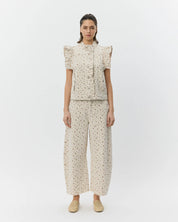 farah frill sleeve vest