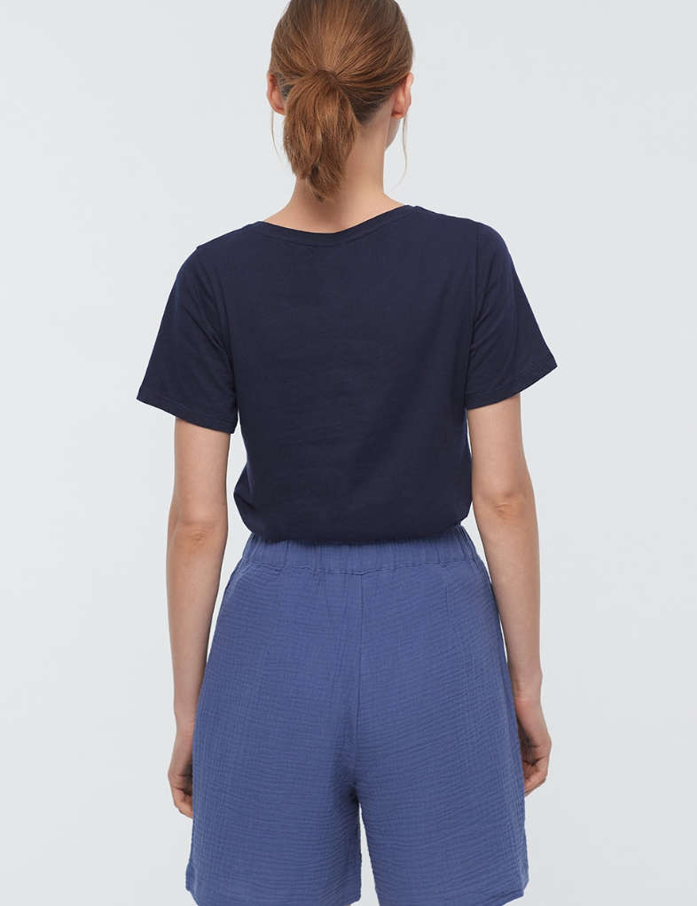 bermuda gauze shorts