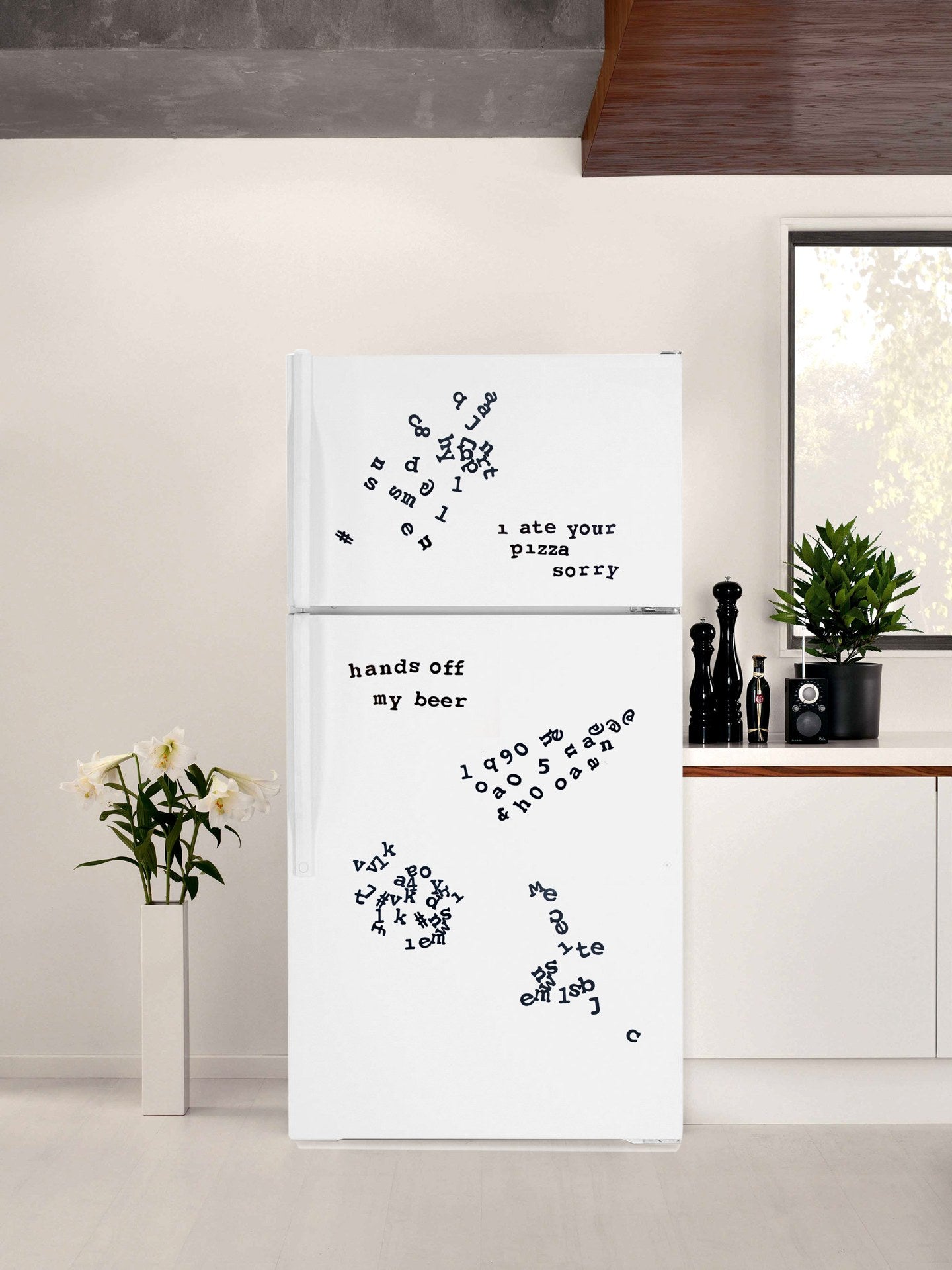 fridge font magnets