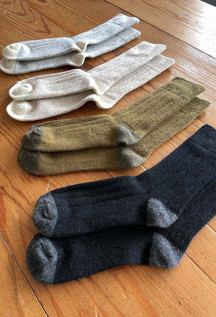 classic cashmere socks