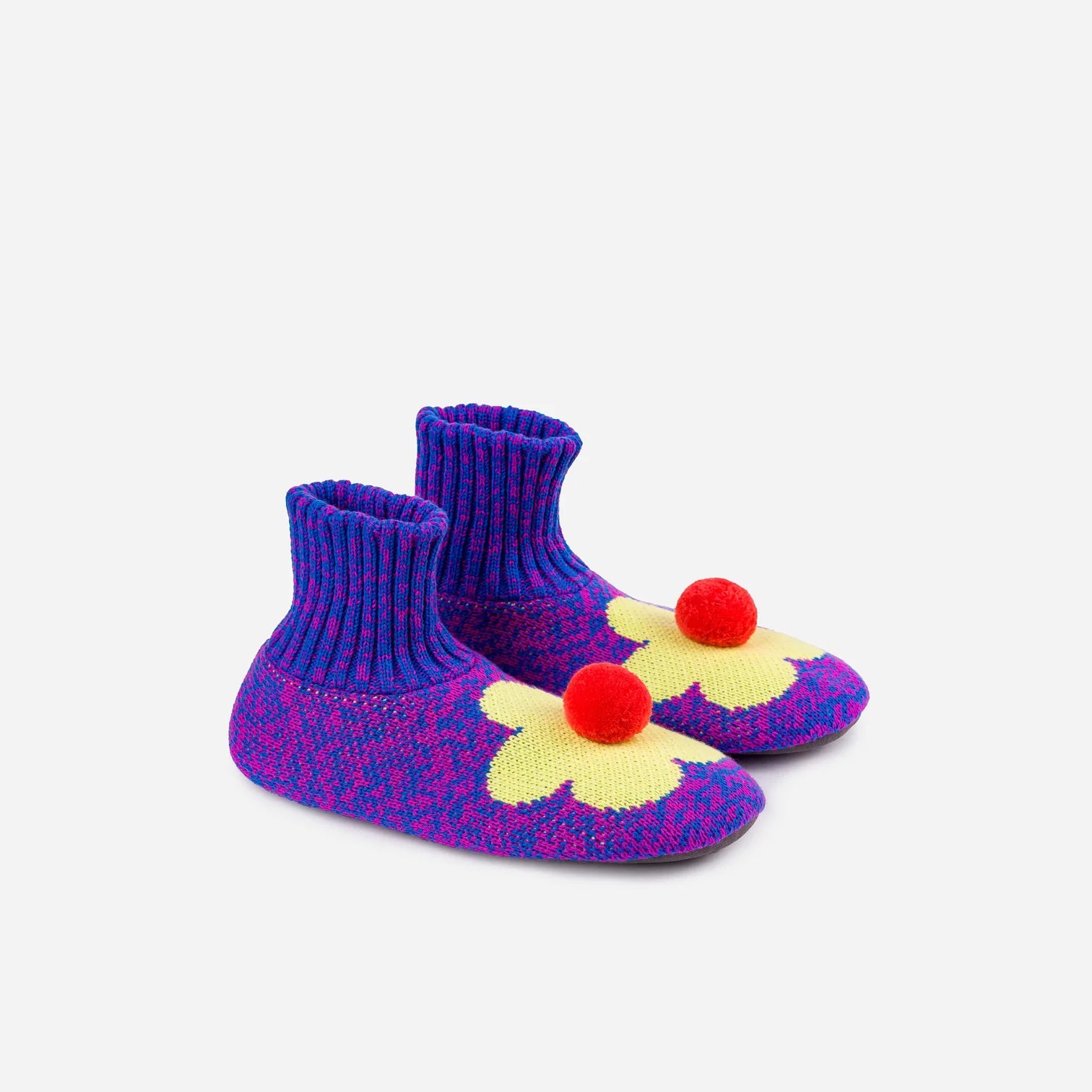 flower sock slippers