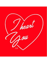 i heart you tee
