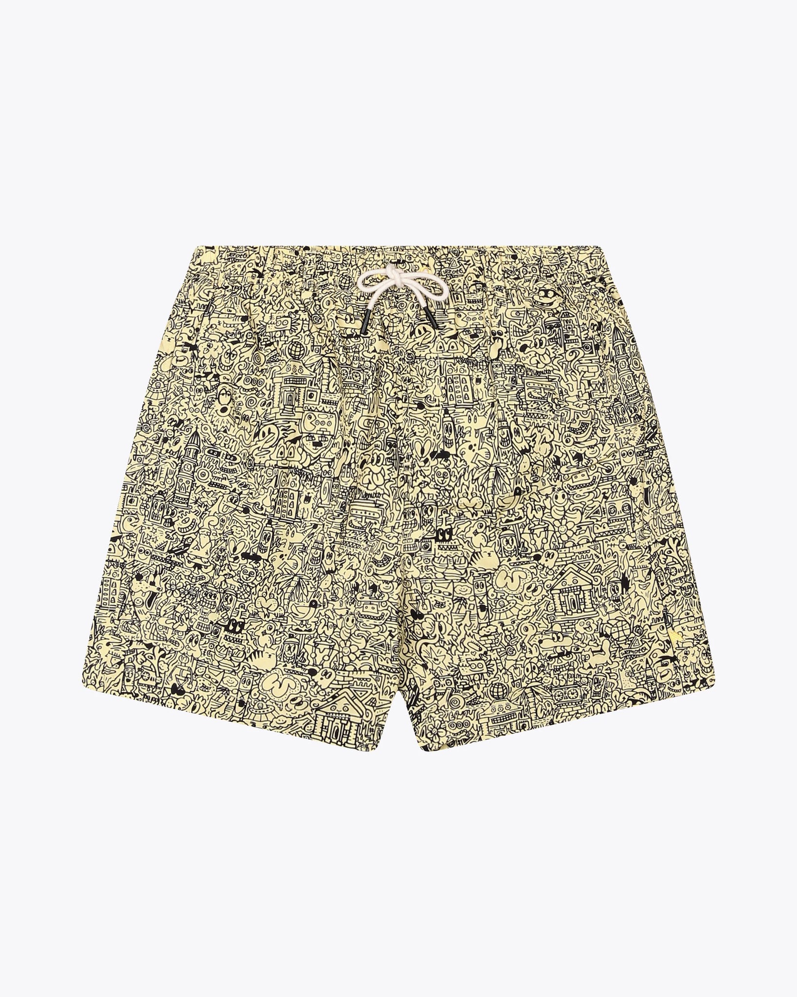 scribble shorts